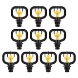 10PCS Refraction Micro Nozzle Butterfly Rotating Sprinkler Garden Irrigation Rotating Misting Nozzle G1/2 G3/4 Male Thread In Australia - Darrahopens