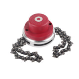 Weeder Chain Head Trimmer Chain Head Replacement Garden Lawn Mower Accessories Red Double Gaskets 65Mn