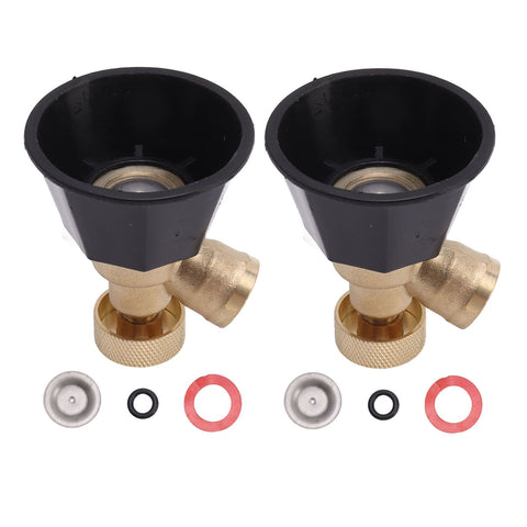 2 Set Adjustable Misting Nozzle Copper Plastic Big Fog Fine Mist Water Atomizing Spray Sprinkler In Australia - Darrahopens