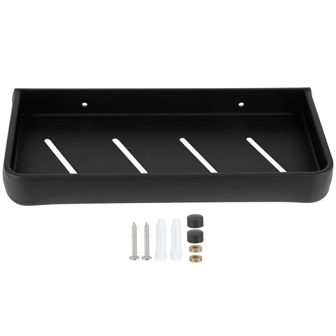 30cm Bathroom Shelf Space Aluminum Wall Mounted Hollow Storage Rack Basket Organizer(SingleLayer ) In Australia - Darrahopens