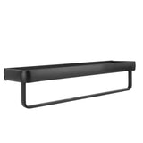 50cm Multifunctional Wall Mounted Kitchen Shelving Bathroom Storage Rack Bottle Holder(SingleLayer with Bar ) In Australia - Darrahopens