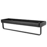 50cm Multifunctional Wall Mounted Kitchen Shelving Bathroom Storage Rack Bottle Holder(SingleLayer with Bar ) In Australia - Darrahopens