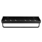 50cm Multifunctional Wall Mounted Kitchen Shelving Bathroom Storage Rack Bottle Holder(SingleLayer with Bar )