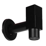 G1/2 Black Mop Sink Faucet Balcony Single Cold Water Gravity Casting Tap Hardware Accessories