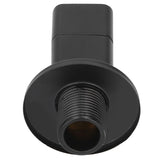 G1/2 Angle Valve Mixer Water Stop Valve Bathroom Toilet Washbasin Accessory Black