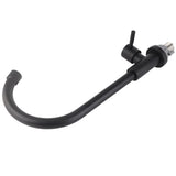 G1/2 Faucet 90 Degree Rotating Single Cold Matte Black Water Tap for Kitchen Sink Basin In Australia - Darrahopens