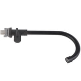 G1/2 Faucet 90 Degree Rotating Single Cold Matte Black Water Tap for Kitchen Sink Basin
