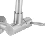 G1/2 Sink Faucet Wall-in 360 Degree Rotating Water Tap Single Handle for Kitchen Bar Bathroom