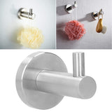 Stainless Steel Wall Hanging Hook Coat Towel Hanger Hooks for Kitchen Bathroom Bedroom In Australia - Darrahopens