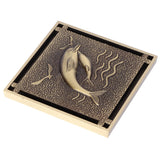 Antique Copper Waste Floor Drain Shower Bathroom Floor Drain Cover for Hotel Bath Accessories