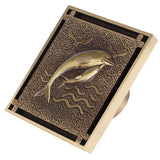 Antique Copper Waste Floor Drain Shower Bathroom Floor Drain Cover for Hotel Bath Accessories