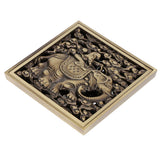 Floor Drain Antique Full Copper Shower Drain Kit for Kitchen Bathroom Toilet Hotel In Australia - Darrahopens