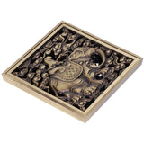 Floor Drain Antique Full Copper Shower Drain Kit for Kitchen Bathroom Toilet Hotel In Australia - Darrahopens