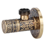 G1/2 External Thread Faucet Angle Valve Thickening Retro Brass Water Stop Valve Faucet Fittings In Australia - Darrahopens