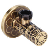 G1/2 External Thread Faucet Angle Valve Thickening Retro Brass Water Stop Valve Faucet Fittings In Australia - Darrahopens