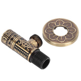 G1/2 External Thread Faucet Angle Valve Thickening Retro Brass Water Stop Valve Faucet Fittings In Australia - Darrahopens