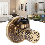 G1/2 External Thread Faucet Angle Valve Thickening Retro Brass Water Stop Valve Faucet Fittings