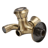 G1/2 Wall Mounted Laundry Bathroom Washing Machine Water Faucet Hot and Cold Water Tap