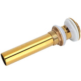 Gold Sink Drain without Overflow Anti Clog Bathroom Faucet Wash Basin Drain Stopperwith Hole In Australia - Darrahopens