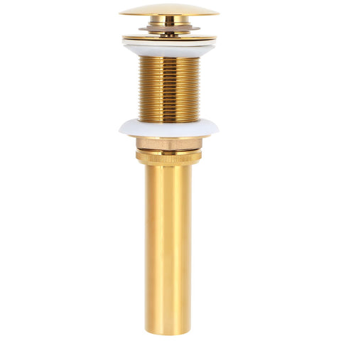Bathroom Sink Drain Anti Clog Basin Brass Bounce Draining Stopper Bathroom AccessoryWithout Hole In Australia - Darrahopens