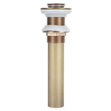 Brass Basin Sink Drain without Overflow Kitchen Bathroom Draining Stopper Accessorieswithout Hole In Australia - Darrahopens