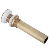 Brass Basin Sink Drain without Overflow Kitchen Bathroom Draining Stopper Accessorieswithout Hole In Australia - Darrahopens