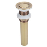 Sink Drain NonOverflow AntiClog Bathroom Wash Basin Drainer Stopper Accessory Antique(Flap without Hole ) In Australia - Darrahopens
