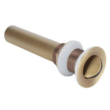 Sink Drain NonOverflow AntiClog Bathroom Wash Basin Drainer Stopper Accessory Antique(Flap without Hole ) In Australia - Darrahopens