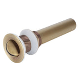 Sink Drain NonOverflow AntiClog Bathroom Wash Basin Drainer Stopper Accessory Antique(Flap without Hole ) In Australia - Darrahopens