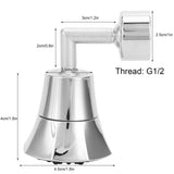 G1/2 Thread Rotatable Faucet Aerator Faucet Spray Head Kitchen Tap Water Saving Nozzle