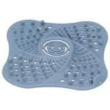 Bathroom Floor Drain Cover Hair Catcher Stopper Anti Blocking Sink Sewer Filter Blue