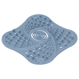 Bathroom Floor Drain Cover Hair Catcher Stopper Anti Blocking Sink Sewer Filter Blue