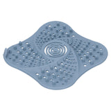 Bathroom Floor Drain Cover Hair Catcher Stopper Anti Blocking Sink Sewer Filter Blue