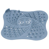 Bathroom Floor Drain Cover Hair Catcher Stopper Anti Blocking Sink Sewer Filter Blue