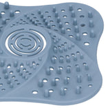 Bathroom Floor Drain Cover Hair Catcher Stopper Anti Blocking Sink Sewer Filter Blue