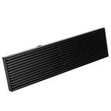 Linear Shower Floor Drain with Removable Cover 304 Stainless Steel Matte Black 30cm In Australia - Darrahopens