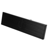 Linear Shower Floor Drain with Removable Cover 304 Stainless Steel Matte Black 30cm In Australia - Darrahopens