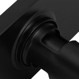 Linear Shower Floor Drain with Removable Cover 304 Stainless Steel Matte Black 30cm