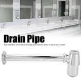 Bathroom Sink Basin Waste Pipe Copper Sink Pipe Trap Drain Kit for Kitchen Accessories