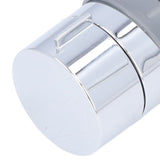 Shower Slide Rail Bar Holder 360 Degree Adjustable Straight Clamp ABS Chrome for 18‑25mm Pipe