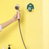 Shower Head Holder Bathroom Nail Free Seamless Waterproof Shower Fixed Base Holder with HookGreen In Australia - Darrahopens