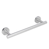 Stainless Steel Towel Rack Smoother Edges Orderly Storage Rust Proof Bathroom Towel Shelf for Wardrobe Kitchen BedroomSilver Three Piece Set