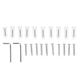 Stainless Steel Towel Rack Smoother Edges Orderly Storage Rust Proof Bathroom Towel Shelf for Wardrobe Kitchen BedroomSilver Three Piece Set