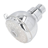 G1/2 Male Thread Shower Head Temperature Controlled 3 Color Changing Rainfall LED Fixed Shower Head for Bathroom