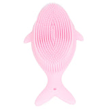 Baby Bath Brush Cartoon Whale Shape Silicone Soft Hair Baby Bath Shampoo Massage Cleaning Shower Brush Kids Bath Toys Pink In Australia - Darrahopens