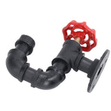 Industrial Pipe Coat Hook Rack Heavy Duty Rustic Hat Robe Towel Wall Mounted Holder Hanger Type B