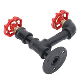 Industrial Pipe Coat Hook Rack Heavy Duty Rustic Hat Robe Towel Wall Mounted Holder Hanger Type C