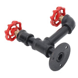 Industrial Pipe Coat Hook Rack Heavy Duty Rustic Hat Robe Towel Wall Mounted Holder Hanger Type C