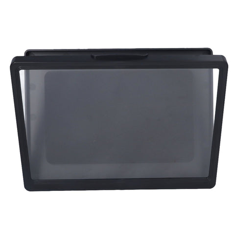 Bathroom Waterproof Anti Fog Touch Screen Mobile Phone Case Wall Mount Sealed Protective Cover Computer Tablet Storage Case Box 9802B Black In Australia - Darrahopens