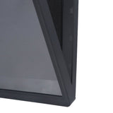 Bathroom Waterproof Anti Fog Touch Screen Mobile Phone Case Wall Mount Sealed Protective Cover Computer Tablet Storage Case Box 9802B Black